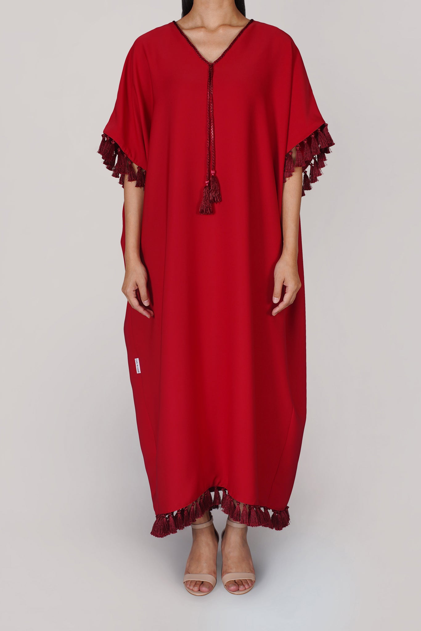 Red Tassel Dress (041)