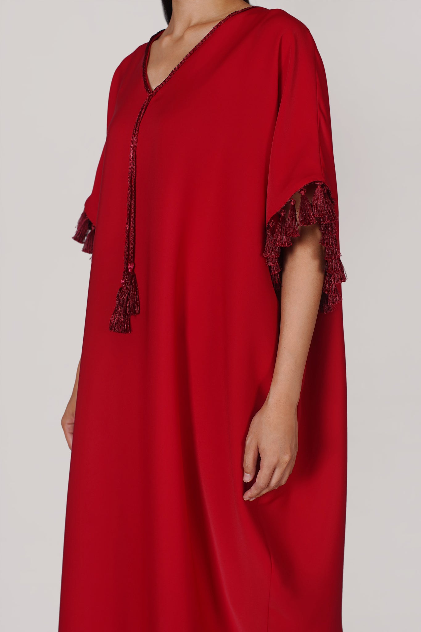 Red Tassel Dress (041)