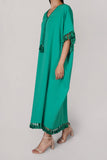 Green Tassel Dress (041)