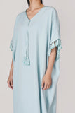 Light Blue Tassel Dress (041)