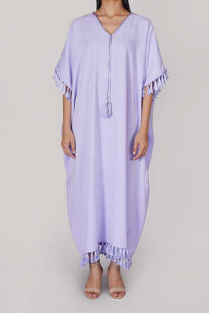 Purple Tassel Dress (041)