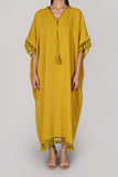 Mustard Tassel Dress (041)