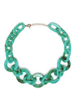 Teal Chain Necklace